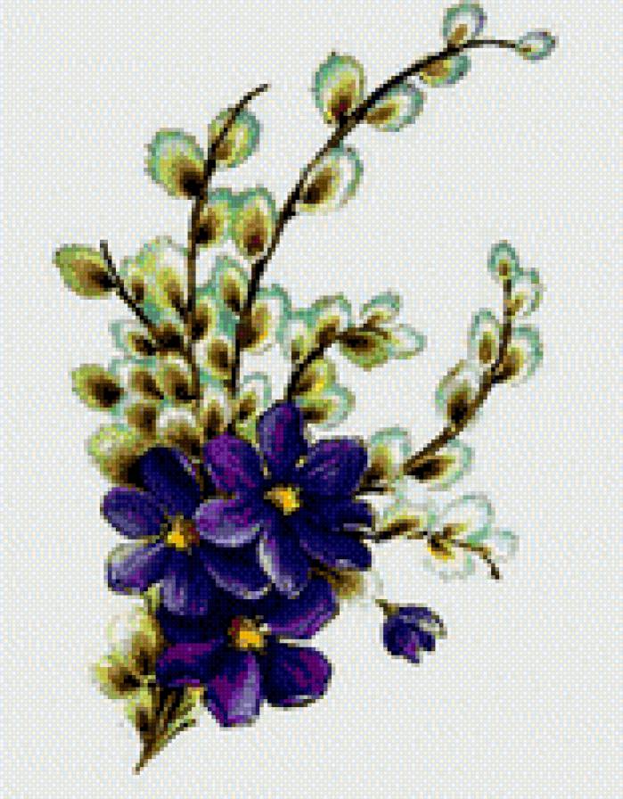 ВЕСНЯНИЙ БУКЕТ - квіти - предпросмотр