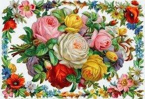 цветочное панно - букет, цветы - оригинал
