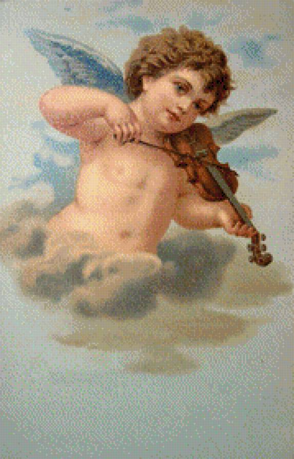 Ангел и скрипка - предпросмотр