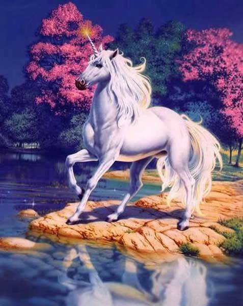единорог - фентези - оригинал