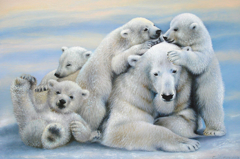 семейка - картина - оригинал