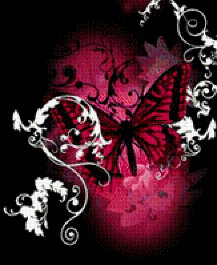 бабочка - бабочка - предпросмотр