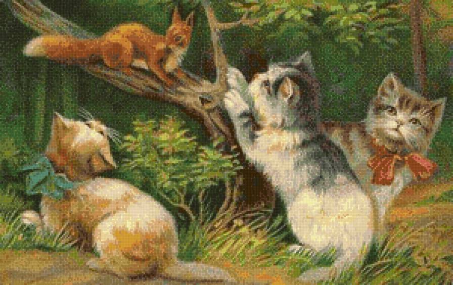 давай дружить - котики - предпросмотр