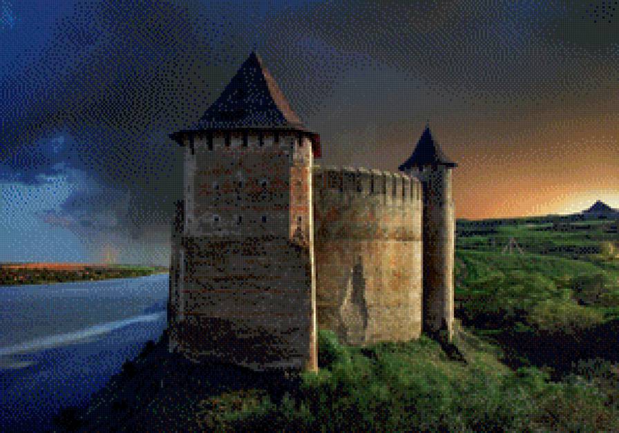 №627198 - природа, пейзаж, замок - предпросмотр