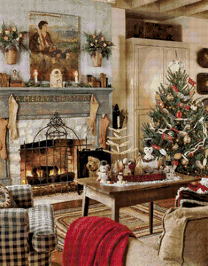 новогодний уют - дом - предпросмотр