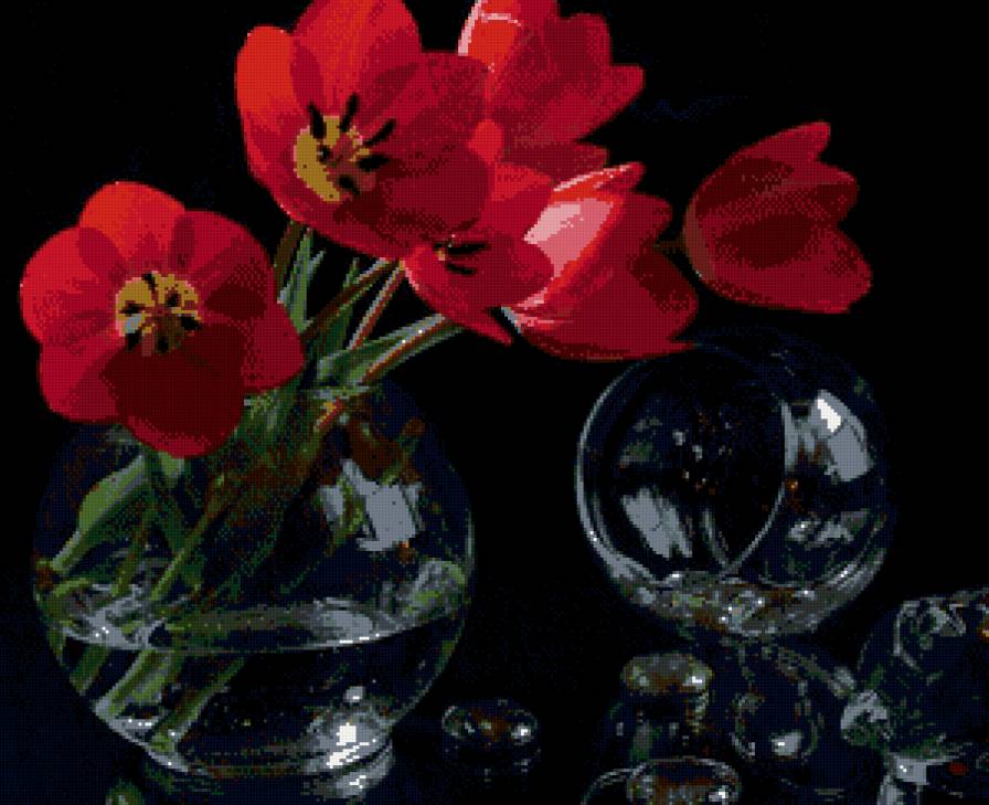 тюльпаны - предпросмотр