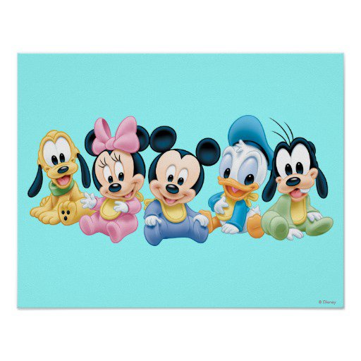 Miki y companeros - disney - оригинал