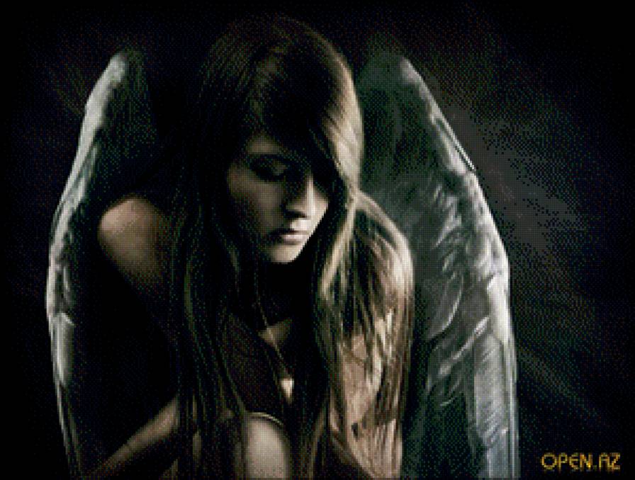 Ангел - она, фэнтези ангел - предпросмотр