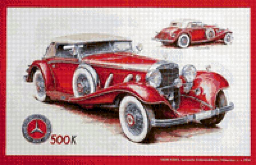 MERCEDES 500K - машины - предпросмотр