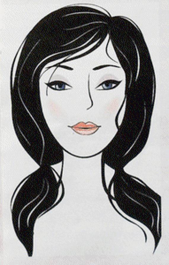 серия ,,женщины" - женщина - предпросмотр