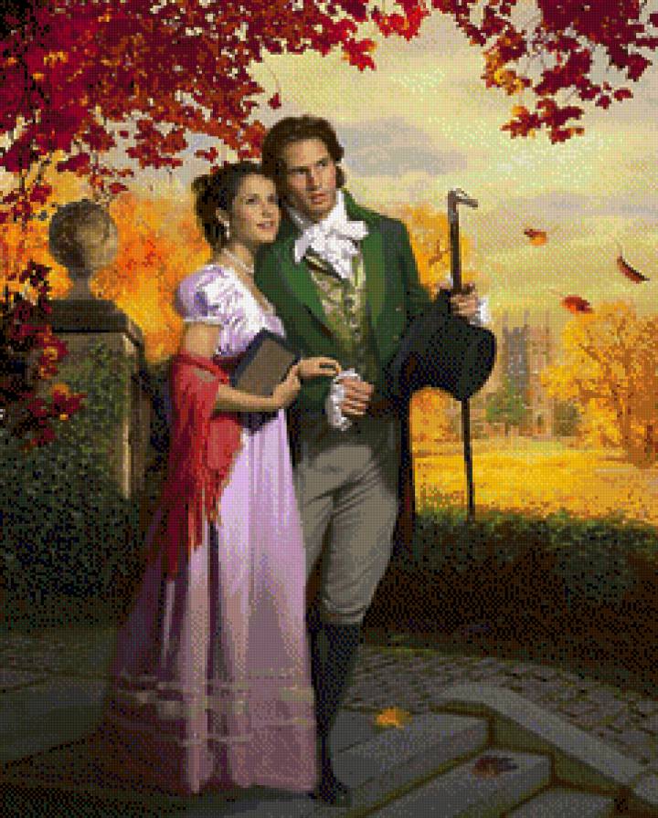 Джейн Остин - люди, пара - предпросмотр