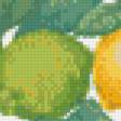 Предпросмотр схемы вышивки «Бордюр-лимончики.» (№628543)
