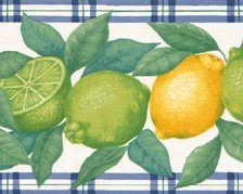 Оригинал схемы вышивки «Бордюр-лимончики.» (№628543)
