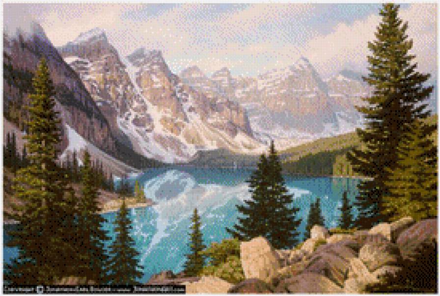 горный пейзаж - пейзаж - предпросмотр