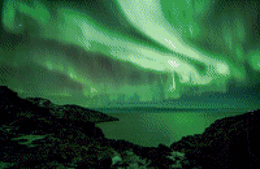 Северное сияние - северное сияние - предпросмотр