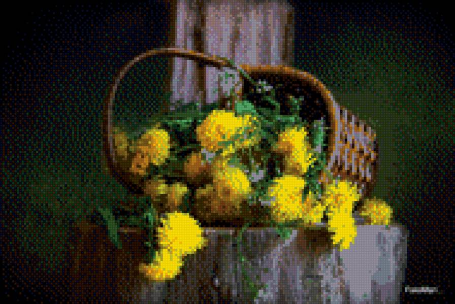 одуванчики - предпросмотр