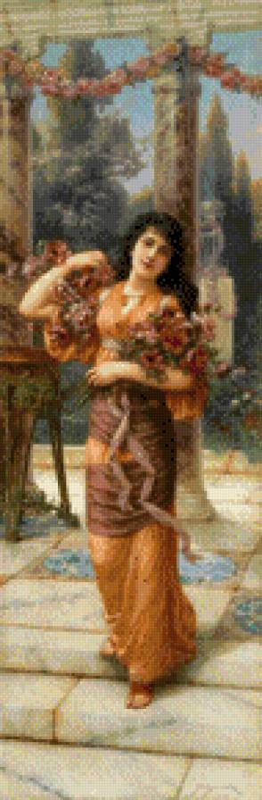 античная девушка 4 - девушки - предпросмотр