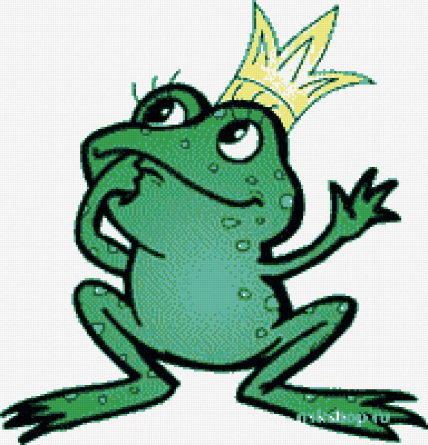 царевна лягушка - лягушка, детские, мультяшки, природа - предпросмотр