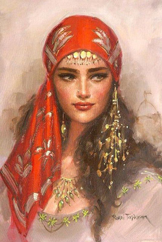 турчанка - девушка, восток, турчанка, портрет, турция - оригинал