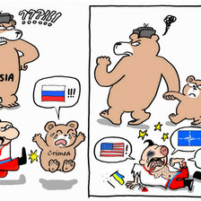 Схема вышивки «крым»