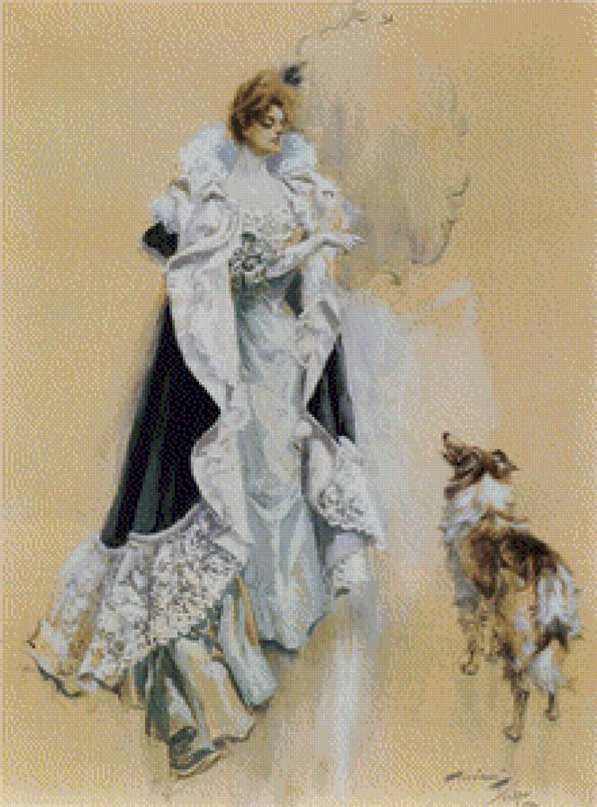 дама с собакой - женщины - предпросмотр