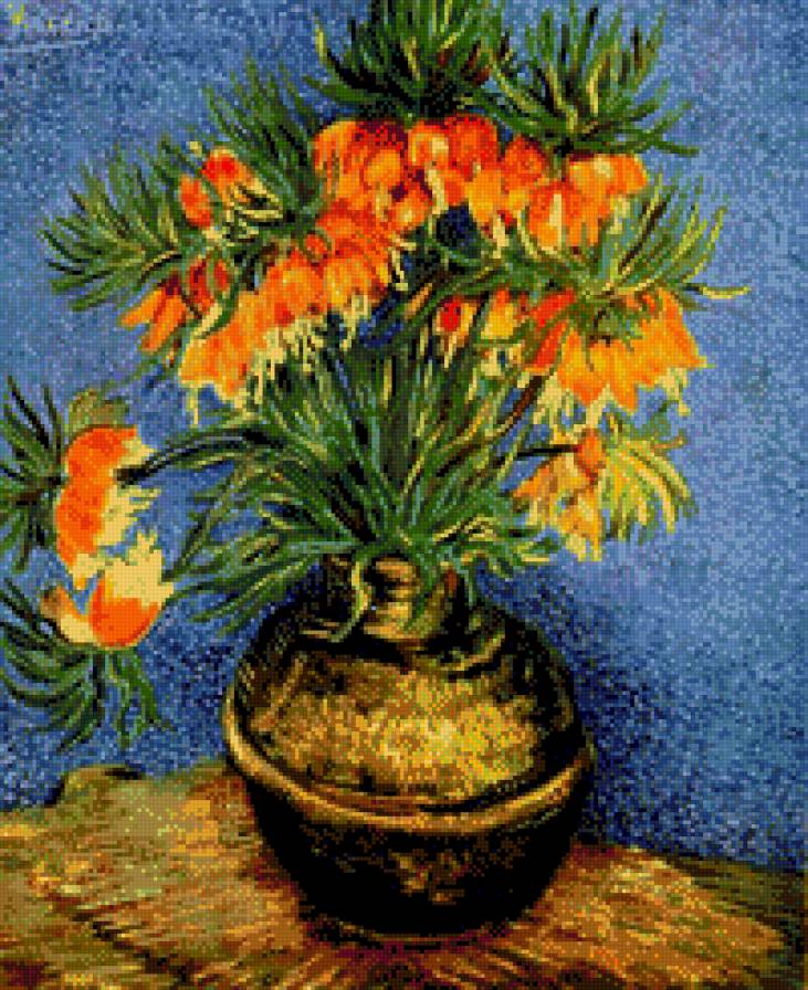 Рябчик в бронзовой возе (Ванг Гог) - предпросмотр