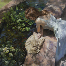 Схема вышивки «VICENTE ROMERO»