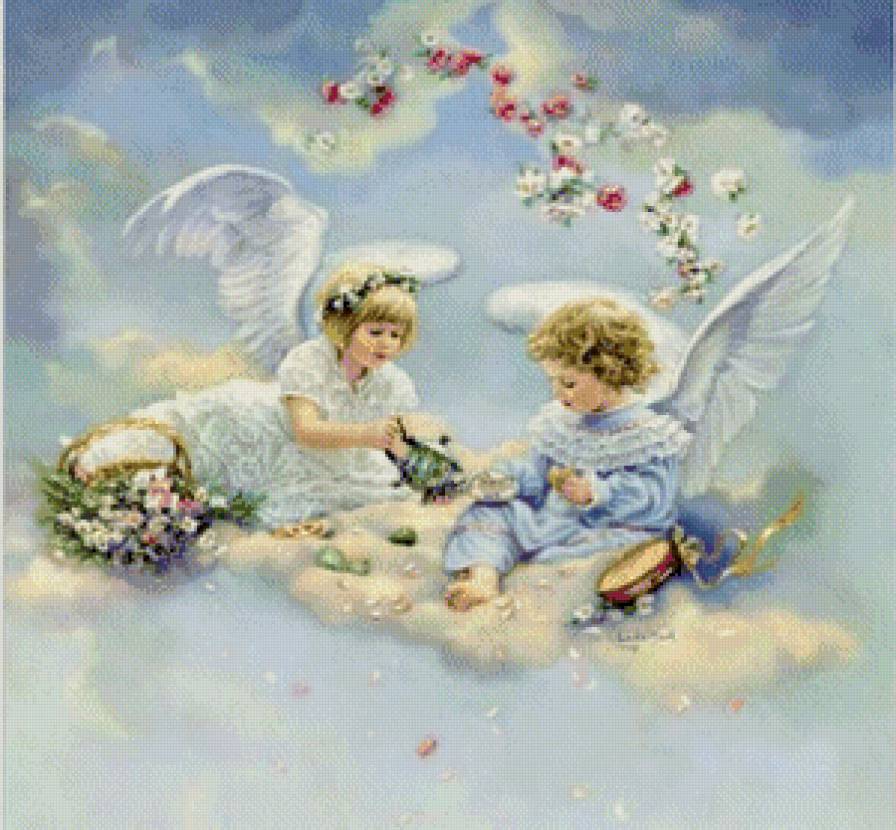 Ангелочки - ангелы - предпросмотр