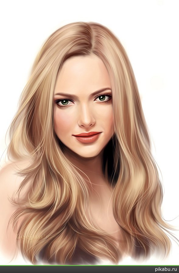 Девушка - женщина, красавица - оригинал