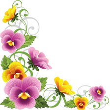 Оригинал схемы вышивки «цветы» (№630593)