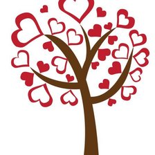 Схема вышивки «дерево»