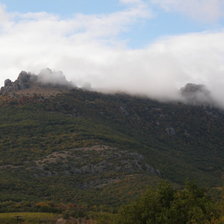 Схема вышивки «гора Демерджи»
