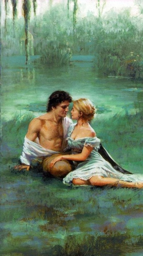 Пара - любовь, страсть, поцелуй - оригинал