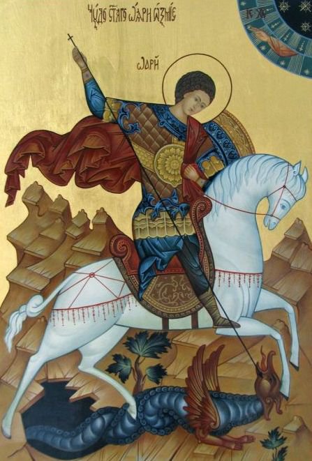 Юрій Змієборець - релігія, ікона - оригинал