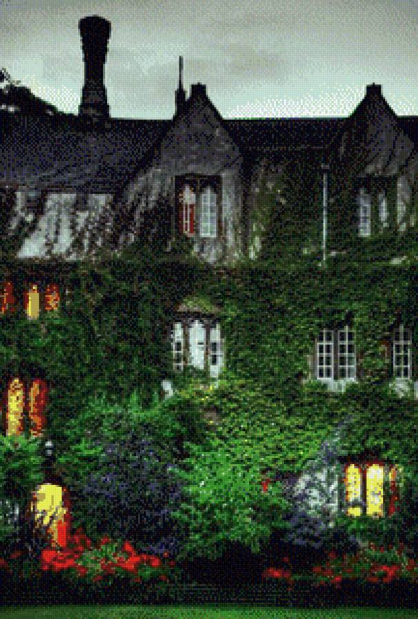 Дом 2 - пейзаж, дом, природа - предпросмотр