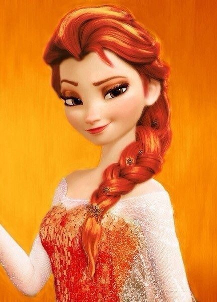 Эльза-повелительница огня - оригинал