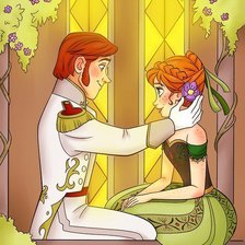 Схема вышивки «Анна и Ханс»