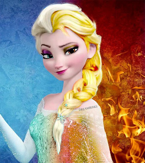 Эльза противоположности - оригинал