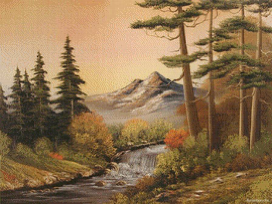 горы - пейзаж - предпросмотр