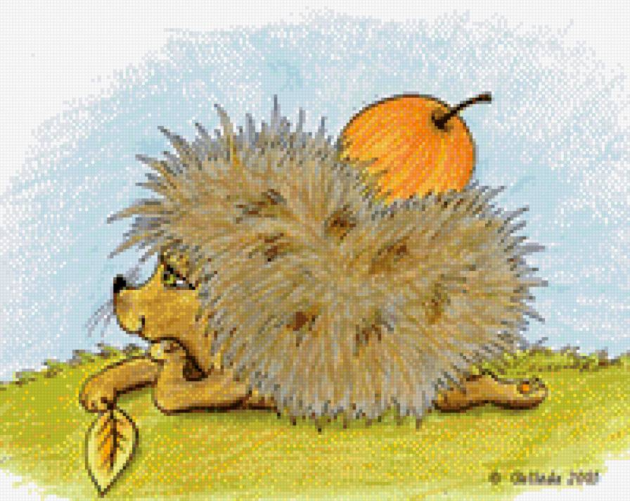 Ёжик - ежик - предпросмотр