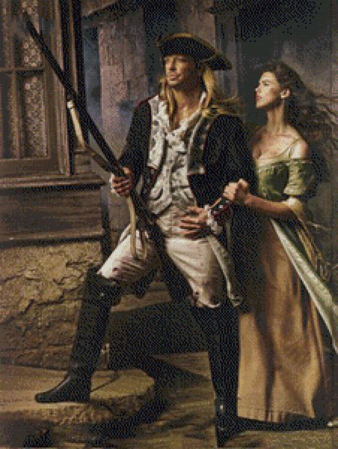 Комендатский час - пара, романтика, мужчина, женщина - предпросмотр