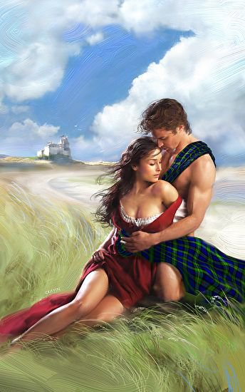 серия Ирландские викинги - романтика, мужчина, женщина, пара - оригинал