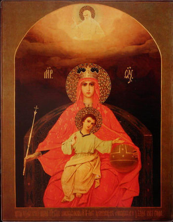 Богородица - икона - оригинал