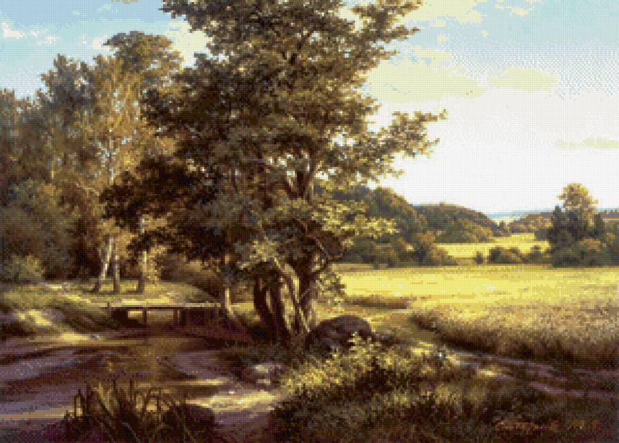 пейзаж - картина природа пейзаж - предпросмотр