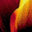 Предпросмотр схемы вышивки «Огненный цветок» (№633067)