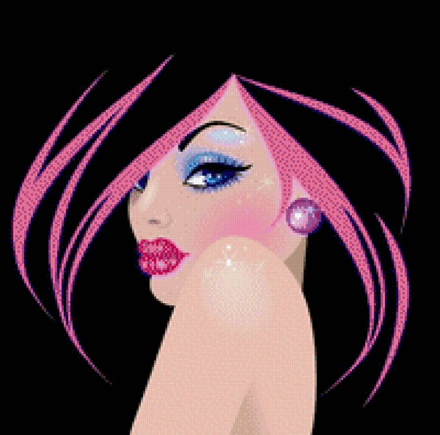 картина - девушка, красота.загадка - предпросмотр