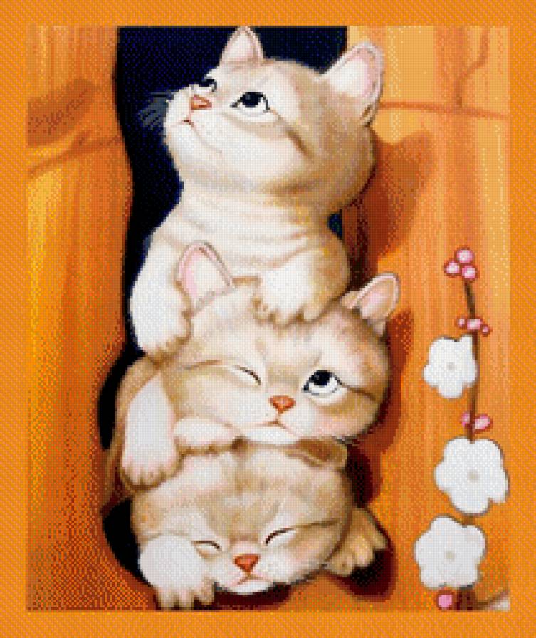 картина - животные, котята - предпросмотр