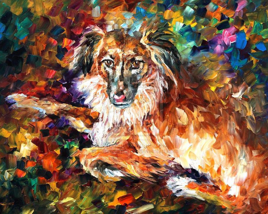 L. Afremow - pies - оригинал