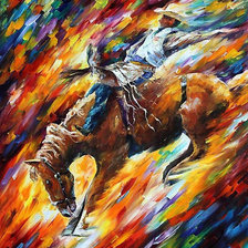 Схема вышивки «L. Afremow - rodeo»