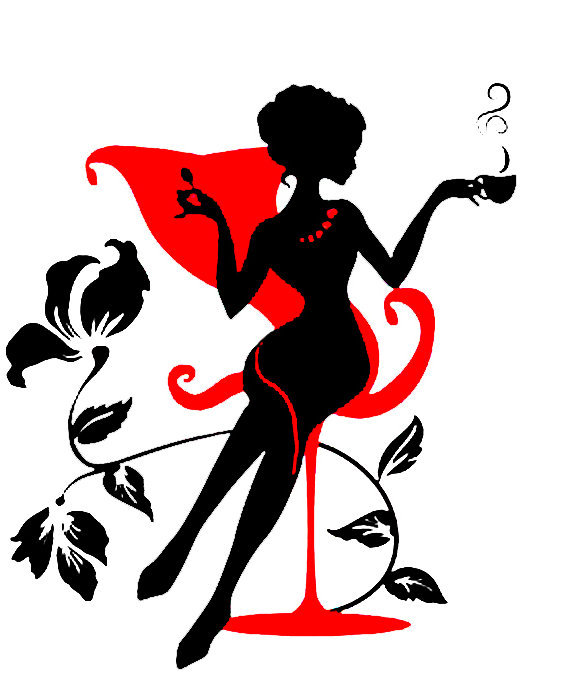 дама - монохном, дама - оригинал